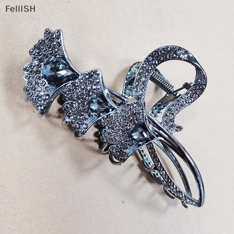 Kẹp Tóc Đính Đá Pha Lê Nhân Tạo Thời Trang Dành Cho Nữ 439br