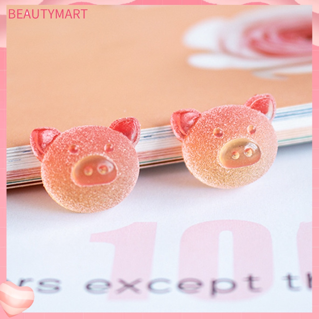 Set 10 Phụ Kiện Trang Trí Móng Tay 3D Hình Động Vật Dễ Thương