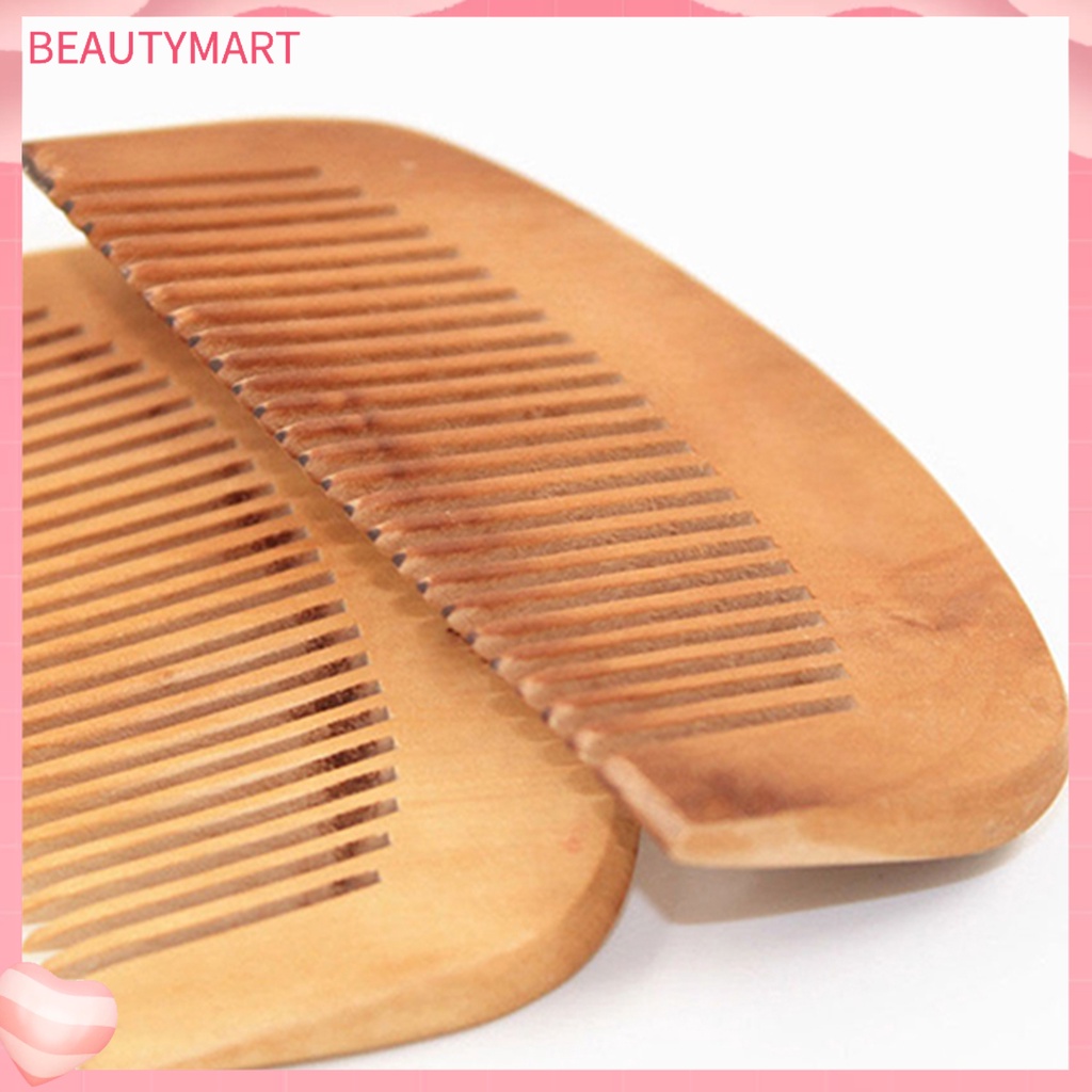 Bộ 2 Lược Gỗ Chống Tĩnh Điện Chống Tĩnh Điện Chăm Sóc Tóc Cho Nữ