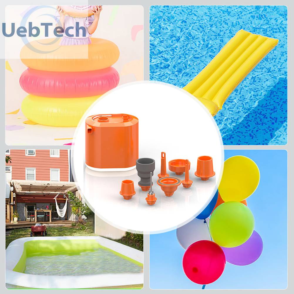 Máy Bơm Khí 3600mA Chống Thấm Nước Cho Thuyền Cao Su