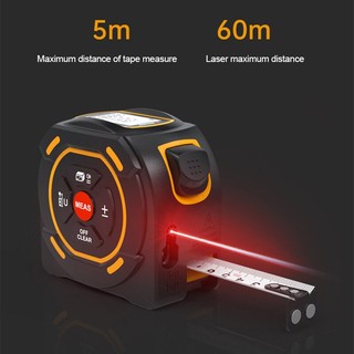 Thước Dây Laser Đo Khoảng Cách 40M 60M 5m