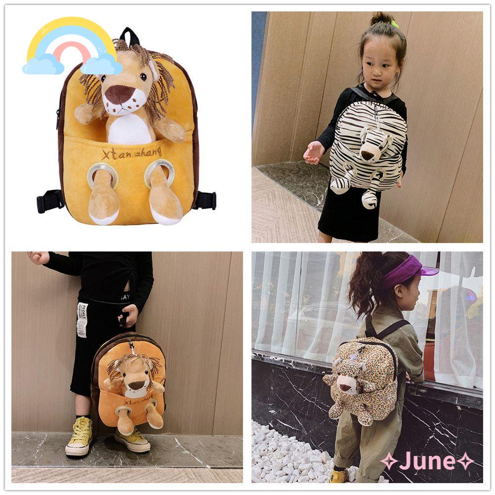 JUNE Ba Lô Chống Thất Lạc Thiết Kế Đáng Yêu Thời Trang Dành Cho Bé