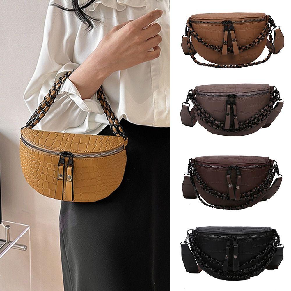 Túi Đeo Chéo Khóa Kéo Đa Năng Có Thể Điều Chỉnh Thời Trang Cho Nữ