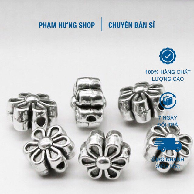 GIÁ SỈ  Charm hoa 6 cánh - PL00á [Hàng loại 1 - SIÊU ĐẸP]