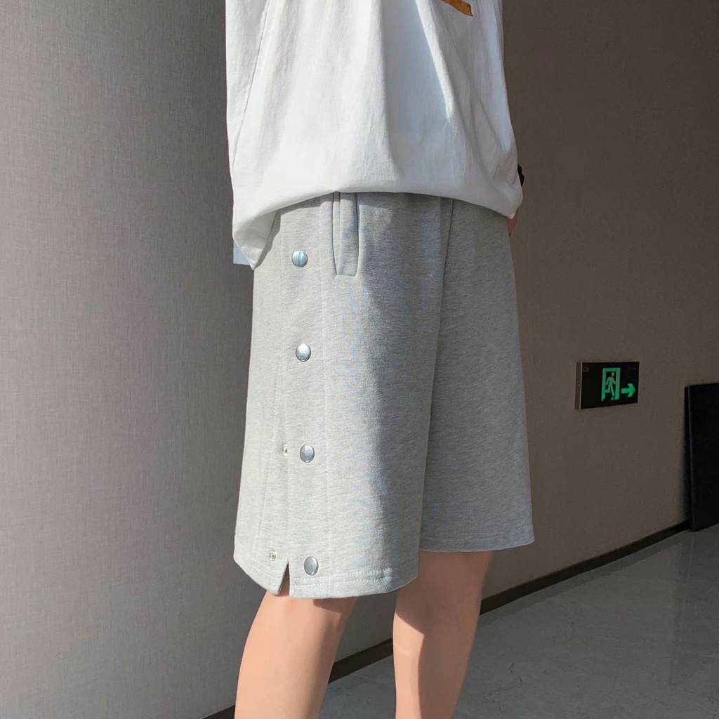 Quần Short Kaki Chữ a Lưng Cao Ống Rộng Phong Cách Nhật Bản Thời Trang Mùa Hè Cho Nữ