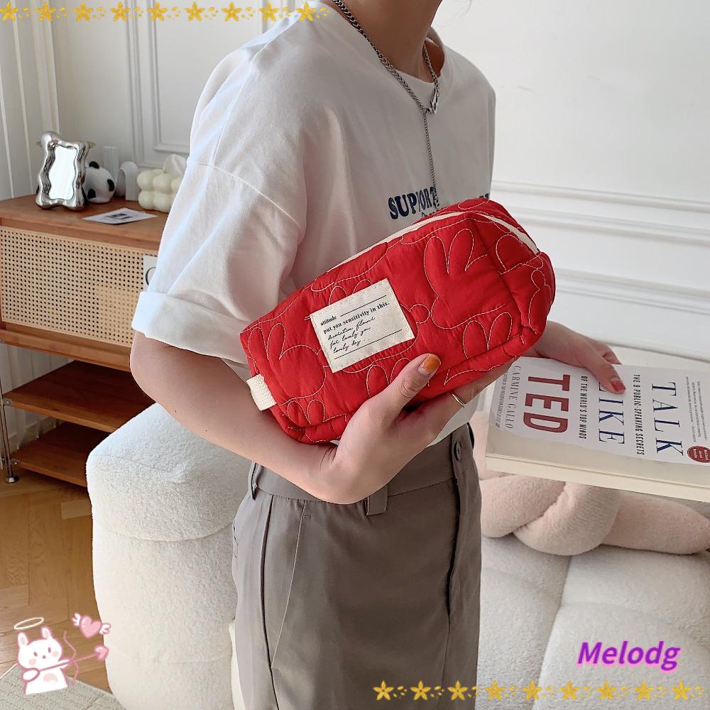 MELODG Túi Đựng Bút Hình Thỏ Dễ Thương Ốp