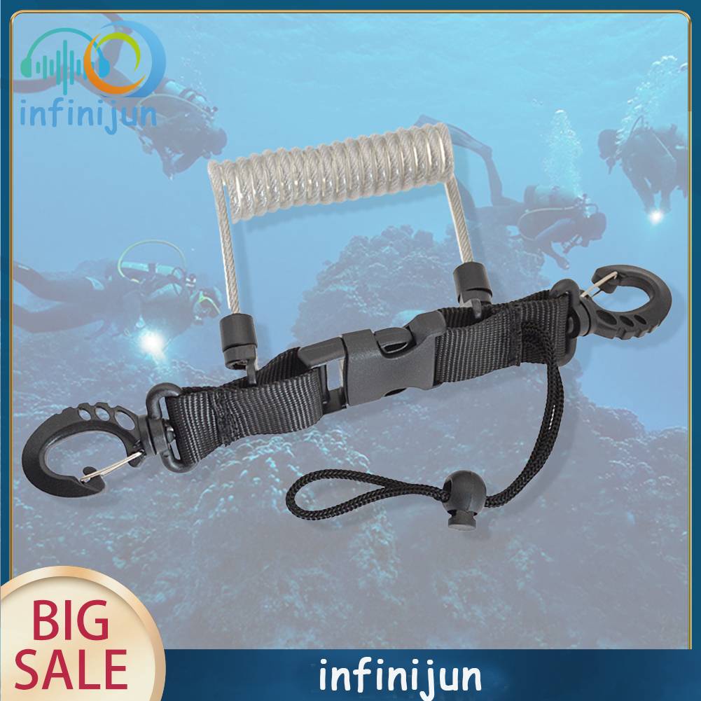 Dây Lò Xo TPU Chống Thất Lạc Cho Máy Ảnh Thể Thao