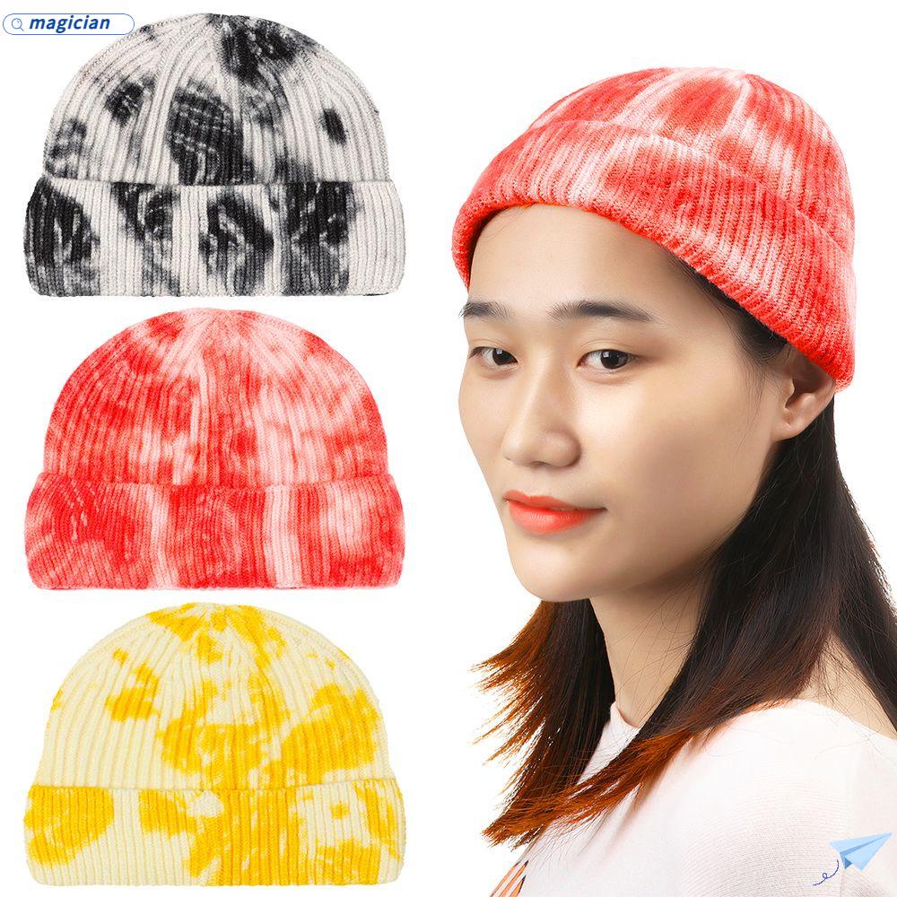 MAG Mũ Trùm Đầu Dệt Kim Co Giãn Mềm Mại Phong Cách Hip Hop Thời Trang Cho Nam Và Nữ