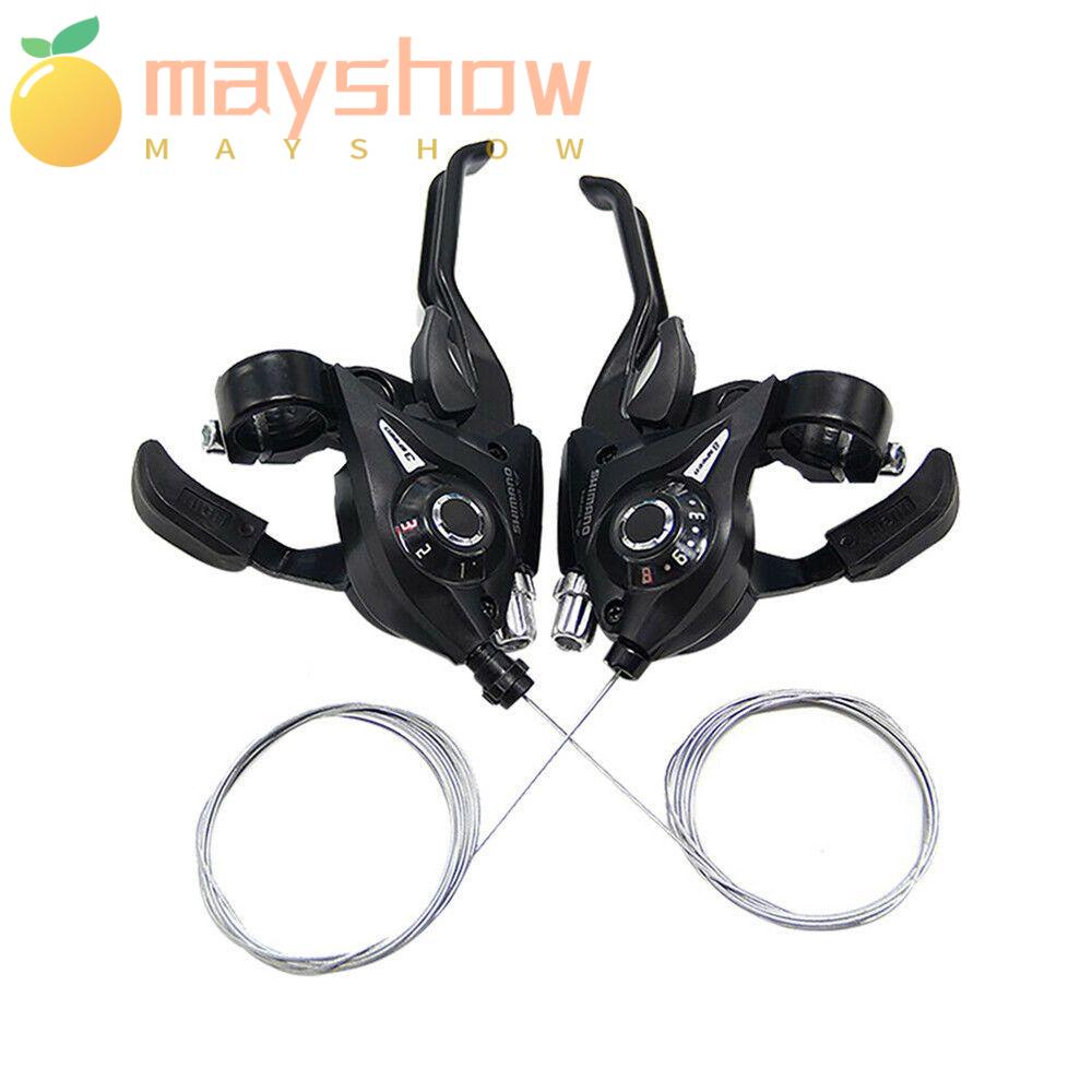 MAYSHOW 1 Cặp Tay Thắng Xe Đạp 3 Tốc Độ Chất Lượng Cao