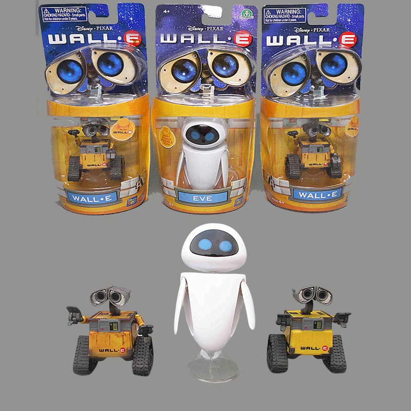 Mô Hình Robot Đồ Chơi Mini Wall-E & Eve