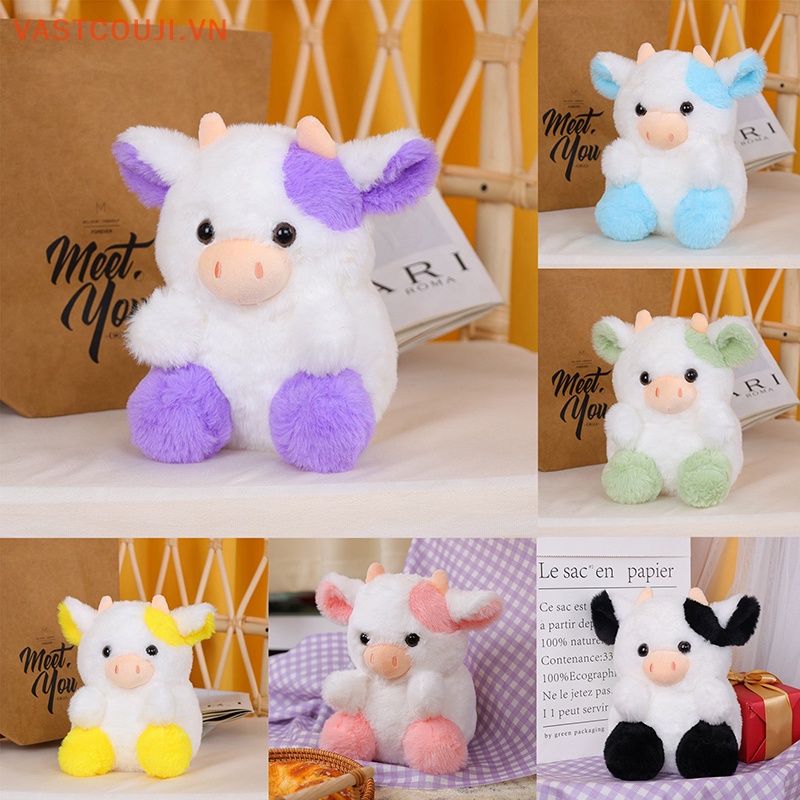 Bò Nhồi Bông 20CM Mềm Mại Dễ Thương Cho Bé