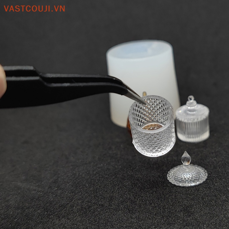 Mô Hình Hũ Kẹo / Thức Ăn Mini Bằng Silicon Độc Đáo Trang Trí Nhà Búp Bê