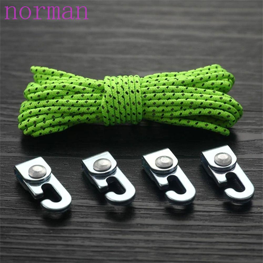 NORMAN Set 4 Dây Thừng 5M Chuyên Dụng Cho Cắm Trại