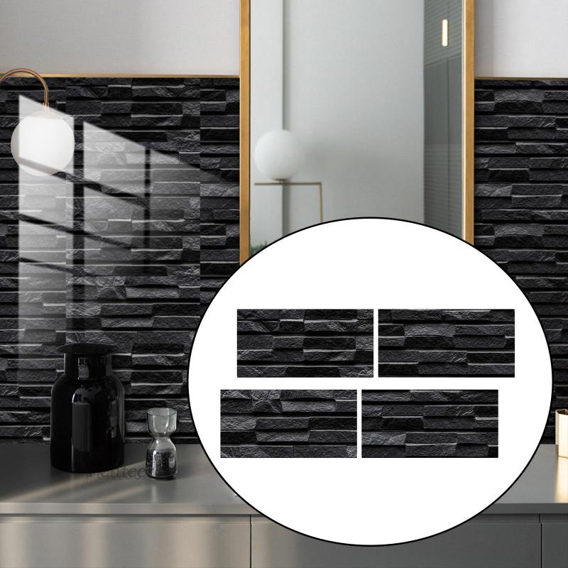 [Fenteer1] Set 4 Giấy Dán Tường Giả Gạch Cổ Điển Trang Trí Nhà Cửa Ban Công Phòng Ngủ