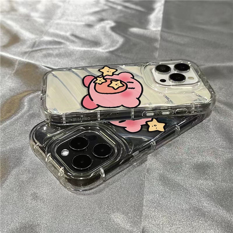 Ốp Điện Thoại Mềm Trong Suốt In Hình Hoạt Hình Dễ Thương Cho iPhone14promax 1312 / 11 7 / 8plus xr / sins U6UE