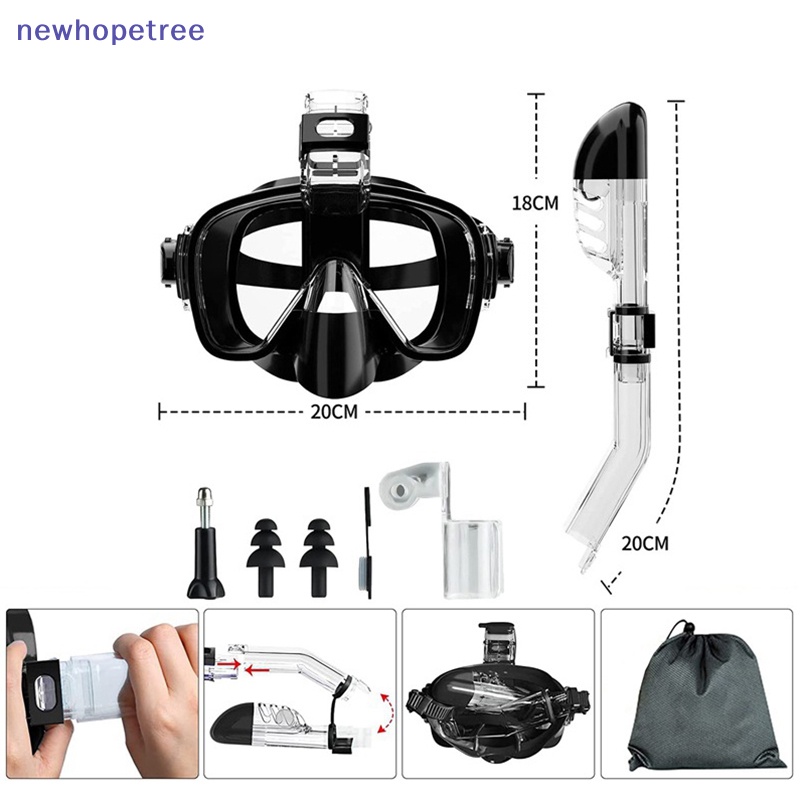 Set Mặt Nạ Lặn Kèm Ống Thở Chuyên Dụng