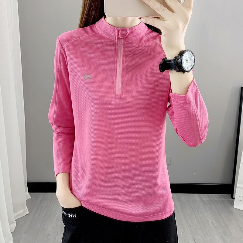 Áo Thun Thể Thao Tay Dài Chất Liệu Thấm Hút Khô Thoáng Nhanh Chóng