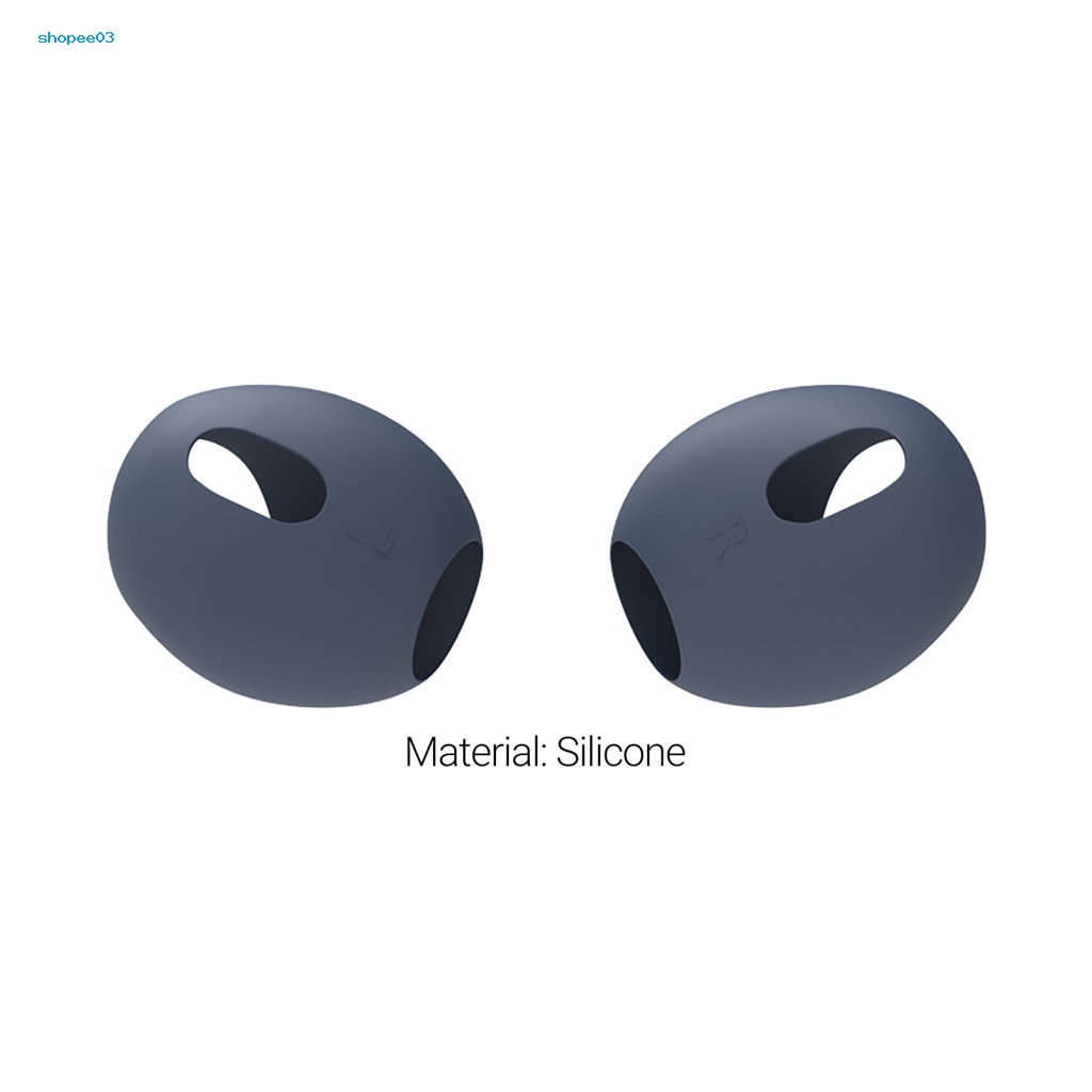 1 Cặp Đệm Tai Nghe Nhét Tai Không Dây Mềm Cách Âm Siêu Mỏng Thoải Mái Cho Airpods 3
