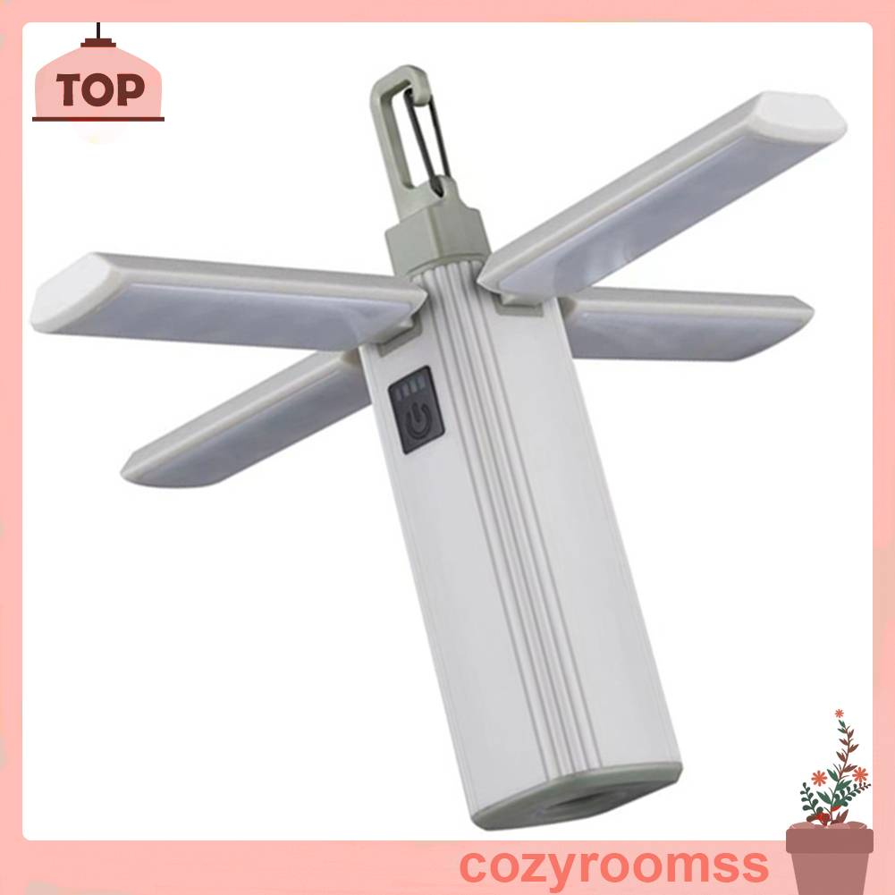 Đèn Cắm Trại 3 Chế Độ XPE LED 300LM 2000mAh Type-C Chống Thấm Nước