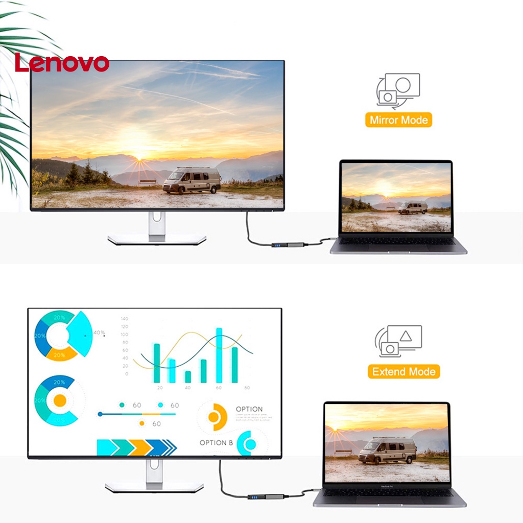 Cáp KếT NốI MàN HìNh ĐiềU HợP Type-C Sang 1.4 8K 60Hz Cho Windows