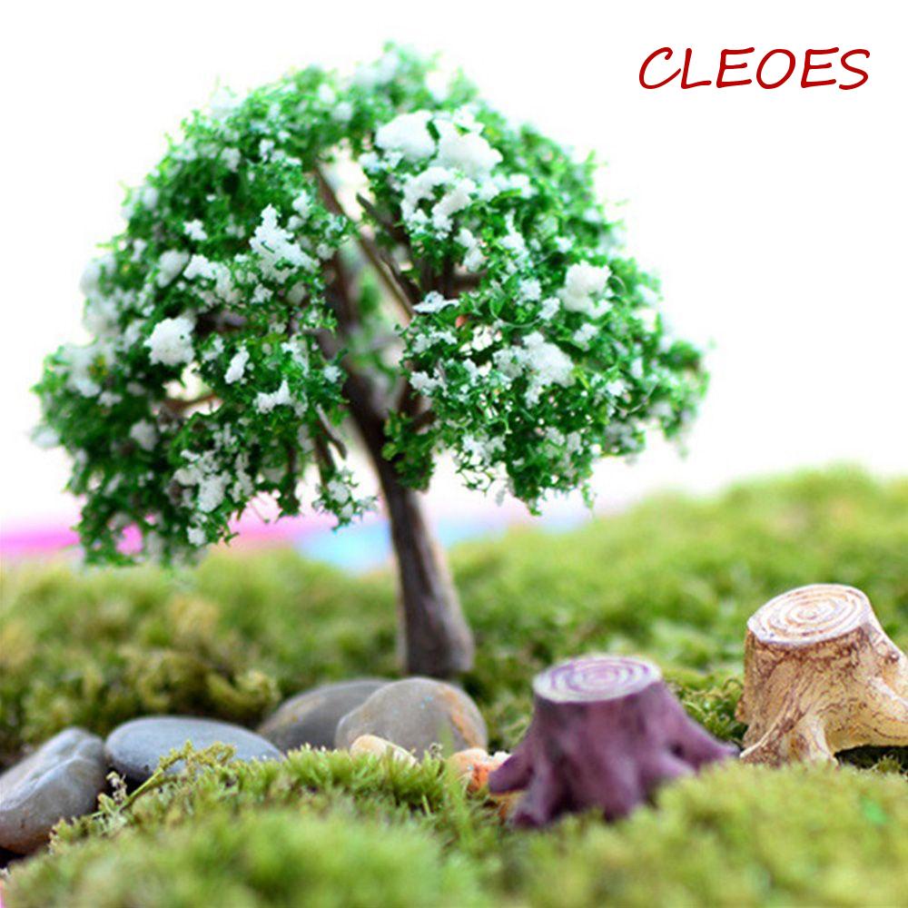 CLEOES Set 5 Mô Hình Cây Giả Trang Trí Đa Dụng Chất Lượng Cao