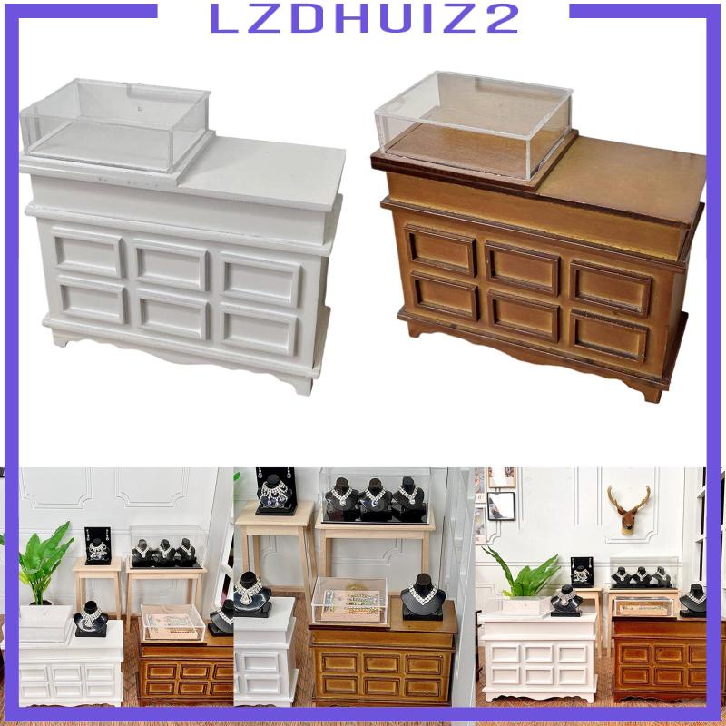 Mô Hình Tủ Trưng Bày Trang Trí Nhà Búp Bê 1: 12