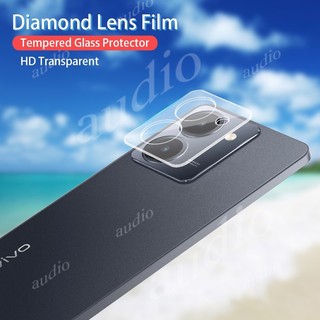 Set 3 ốp điện thoại kính trong suốt 3d bảo vệ camera cho vivo y36 4g 5g 2023 vivo y78 y78 + y02 y02a y02t y22s y22 y16 y77e y77