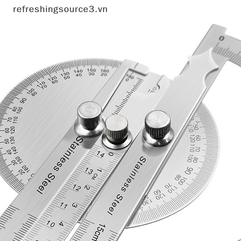 Thước Đo Góc 180 Độ 3.vn Bằng Kim Loại Chuyên Dụng Cho Chế Biến Gỗ