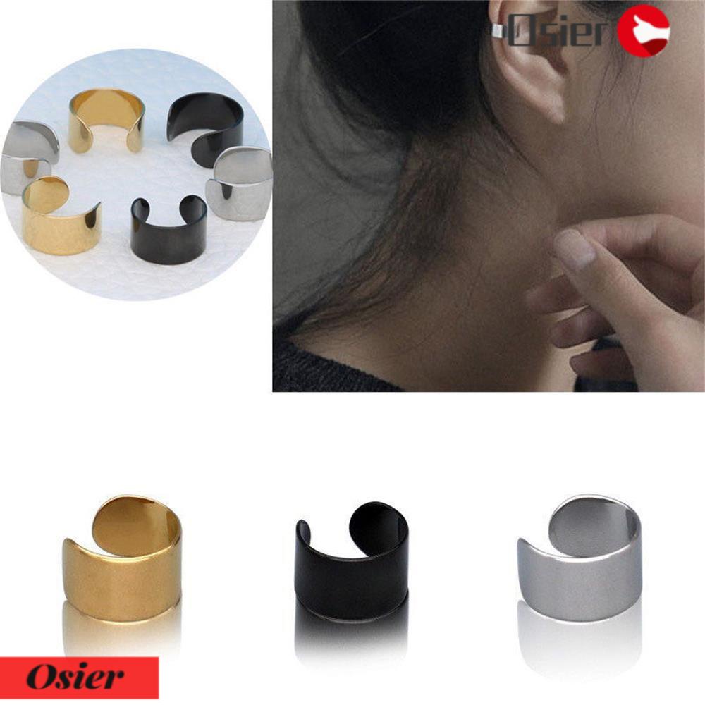 OSIER1 Khuyên Tai Thời Trang Punk Không Xỏ Lỗ
