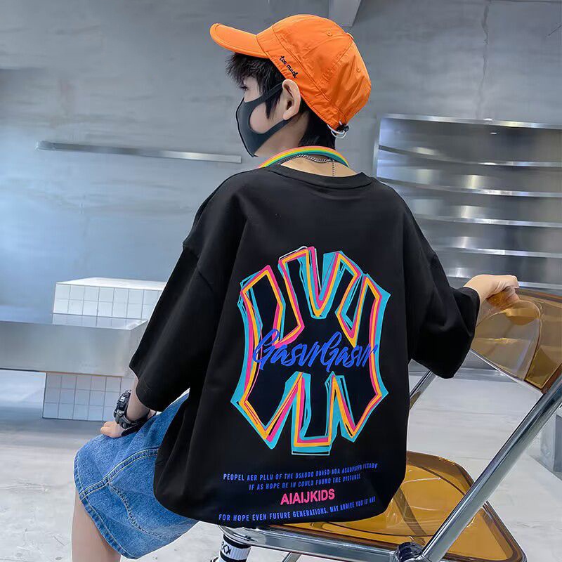 Yidanl Mới Áo Thun 100% Cotton Tay Ngắn Unisex Cho Bé