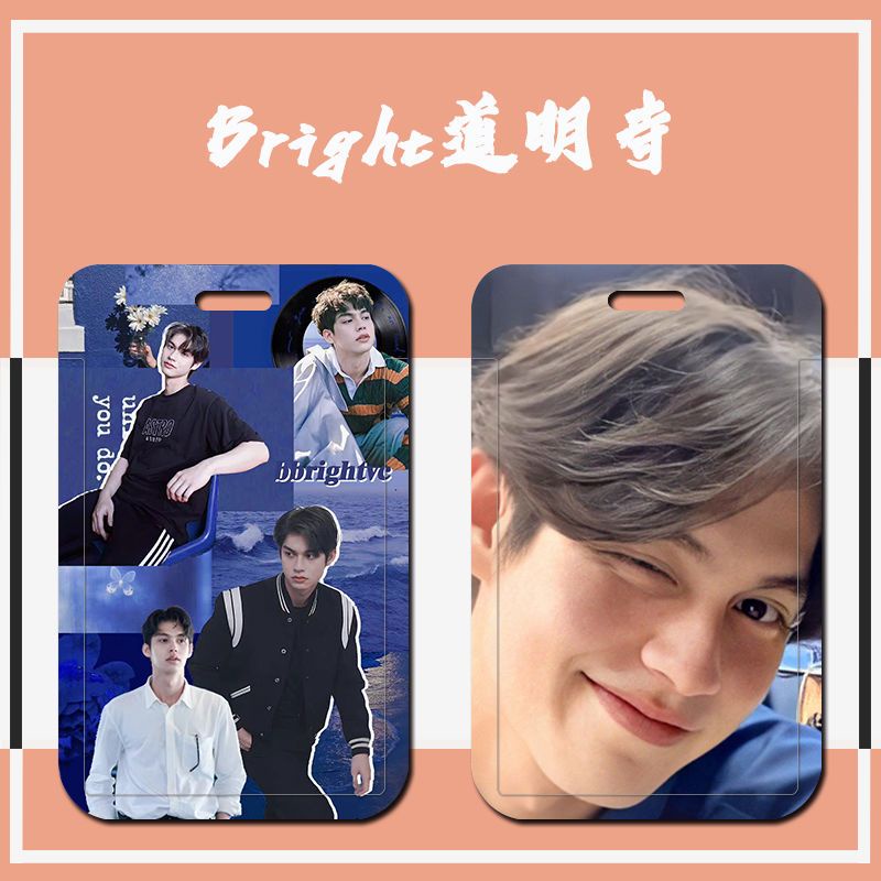 Ví Đựng Thẻ ID / Thẻ ID Họa Tiết Hoạt Hình Anime Thái Lan F4 Sáng Tùy Chỉnh Cho Học Sinh /