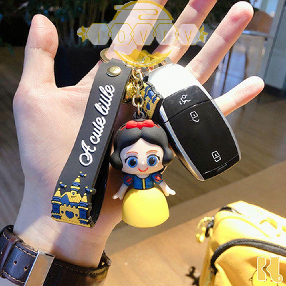 IVORY Móc Khóa Hình Công Chúa Disney Xinh Xắn