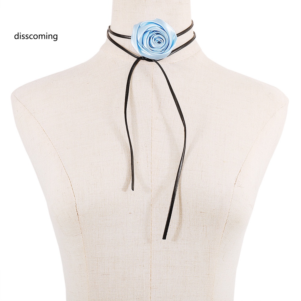 Áo Khoác SL SL Kiểu Dáng Trẻ Trung Năng Động| Vòng Cổ Da Nhiều Lớp Thiết Kế Hoa Hồng Ngọt Ngào Và Cá Tính