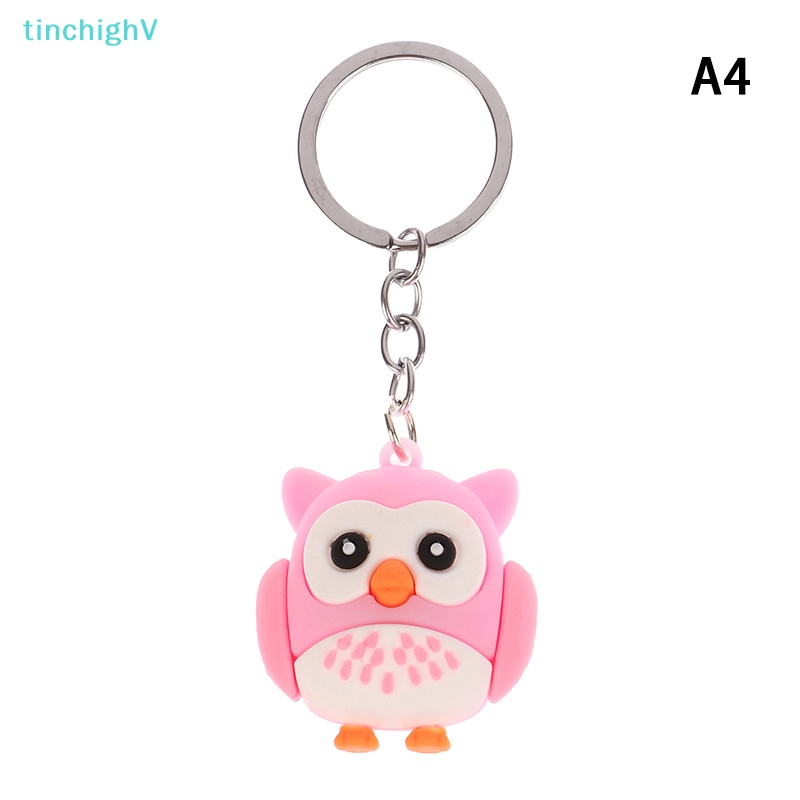 [TinchighV] 1 Móc Khóa Hình Cú Mèo Dễ Thương Sáng Tạo DIY