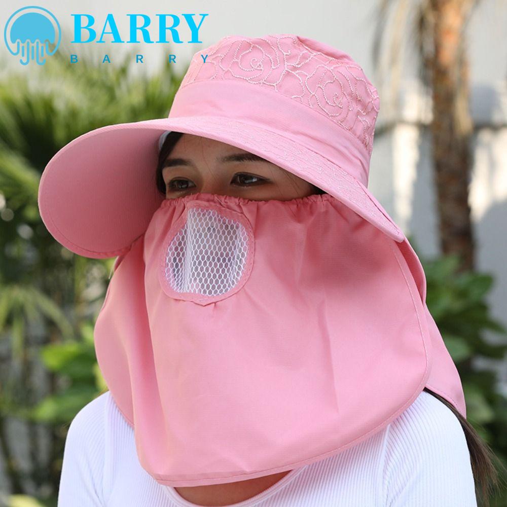 BARRY Mũ Che Nắng Chống Gió Bảo Vệ Mắt Có Thể Gấp Gọn Dùng Khi Đi Leo Núi / Làm Trại Ngoài Trời Cho Nữ