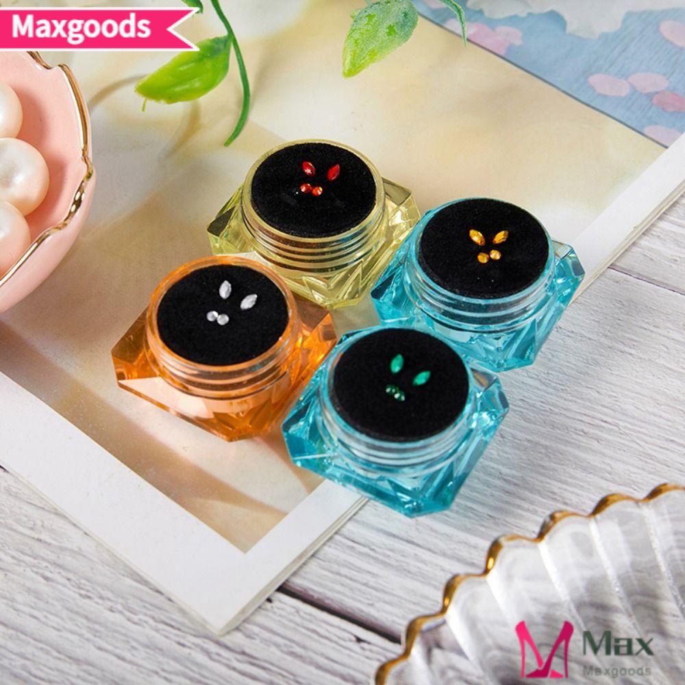 MAXG Bộ 4 Chiếc Răng Pha Lê Trang Trí Nhiều Hình Dạng