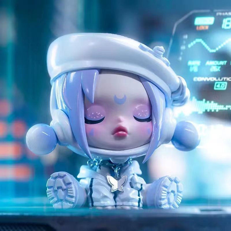 Mô Hình Nhân Vật POPMART Night City Mystery Box SP5 Dễ Thương