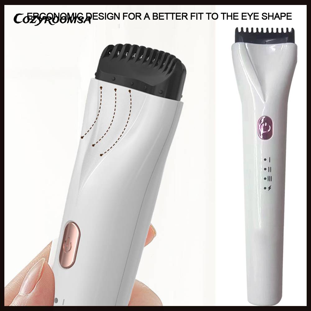 Máy Uốn Lông Mi Chạy Điện Sạc USB Thiết Kế Di Động Tiện Dụng Cho Nữ