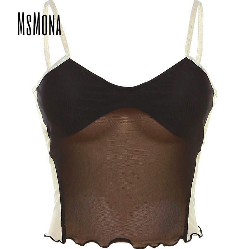 Áo Tank Top Hai Dây Màu Trơn Thời Trang 2023 Quyến Rũ Cho Nữ