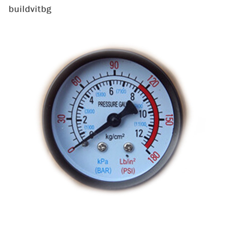 Đồng Hồ Đo Áp Suất Khí Nén 0-180PSI 0-12Bar Mới vitbg