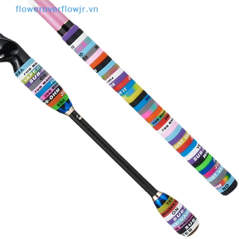 10 Vòng Silicone Hình Chữ O Cố Định Cần Câu Cá Chống Trượt