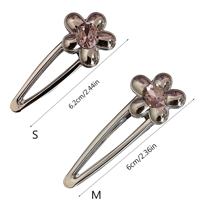 Kẹp Tóc Hoa Chất Liệu Hợp Kim