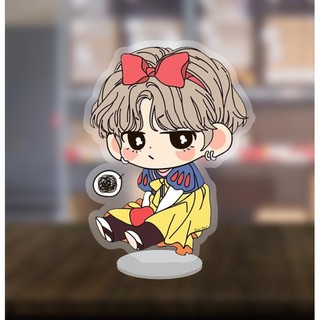 Mô Hình Standee nhân vật Kpop BTS Chibi dễ thương