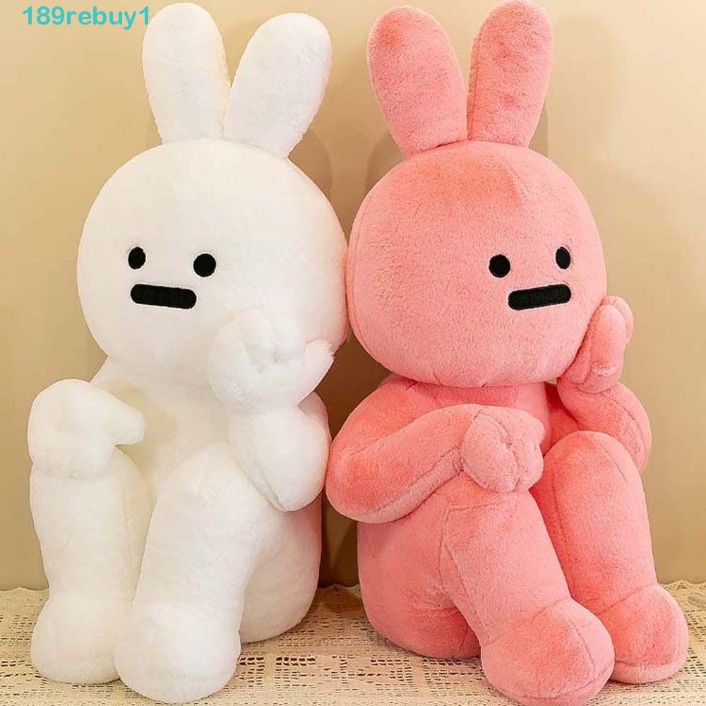 REBUY1 Thỏ Nhồi Bông Mềm Mại Dễ Thương Dùng Làm Quà Tặng