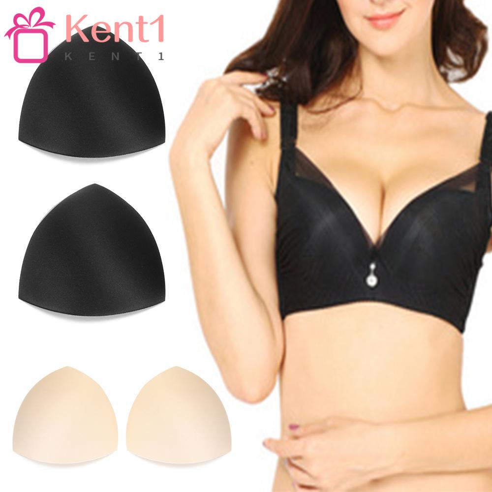 KENT1 1 Cặp Miếng Đệm Nâng Ngực Thể Thao Hình Tam Giác