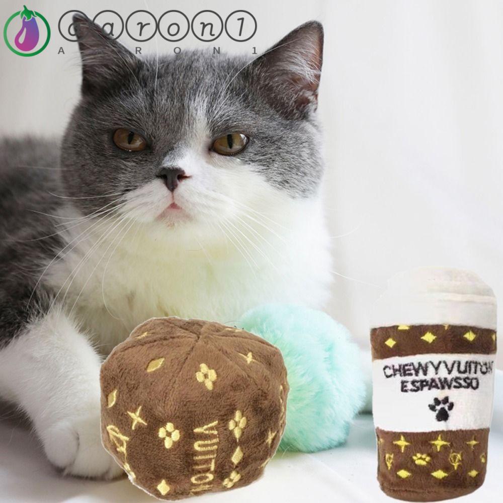 AARON1 Khúc Xương Đồ Chơi Mềm Mại Chống Mài Mòn Dùng Làm Sạch Răng Cho Cún Cưng