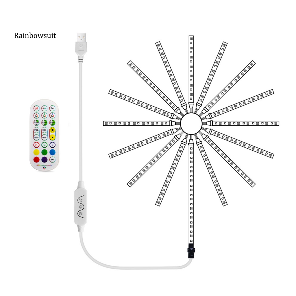 Dây Đèn LED RGB Thay Đổi Màu Sắc Có Thể Điều Chỉnh Theo Ứng Dụng / Điều Khiển Từ Xa Trang Trí Phòng Khách