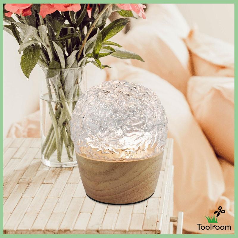 Đèn Ngủ Để Bàn Tạo Hiệu Ứng Sóng Nước Kèm Sạc USB Tiện Dụng