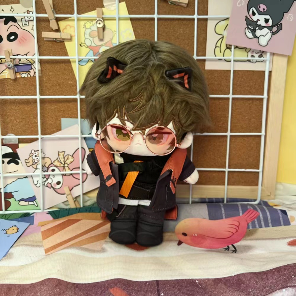 Trang Phục Hóa Trang Búp Bê Nijisanji NOCTYX Alban Knox Plushie Nhồi Bông 20cm