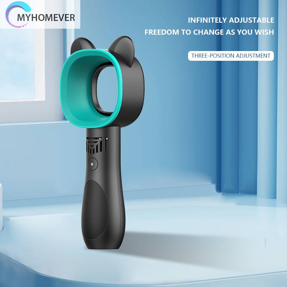 Quạt Điện Làm Mát Cầm Tay 3 Tốc Độ Không Dây 2000mAh Cho Nhà Ở / Văn Phòng